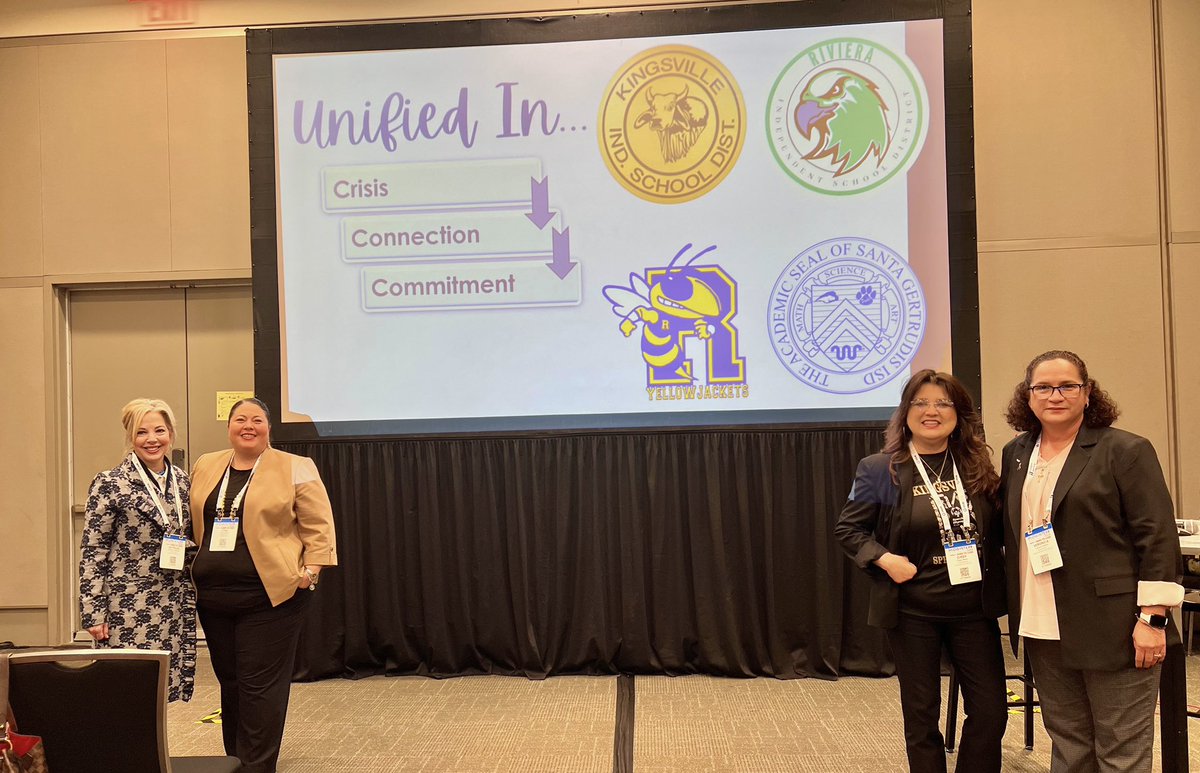 PerezCissy's tweet image. #TASAMidWinter2023 Teamwork works! Honored to have this strong collaboration with my fellow Kleberg County Superintendents! We presented the importance of collaboration. During a crisis, be unified! We networked with many supporters of Education as well.🍎🎓@GoMightyBrahmas