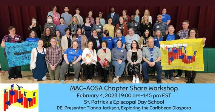 I'm excited to be presenting to my fellow music teachers tomorrow on how to scaffold folk dance instruction for primary grade students! <a href="/macaosadc/">Middle Atlantic AOSA</a>