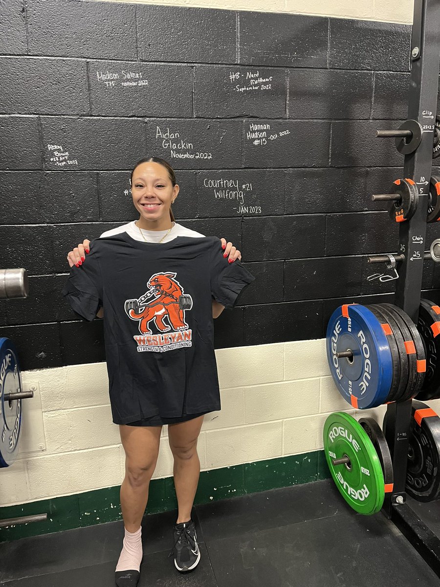 New year, new semester, new Strength and Conditioning Athletes of the Month!

January’s athletes are Courtney Wilfong and Nick Gerosa!

They both show up day in and day out, always ready to put in work and get better. Keep working hard and setting a good example!