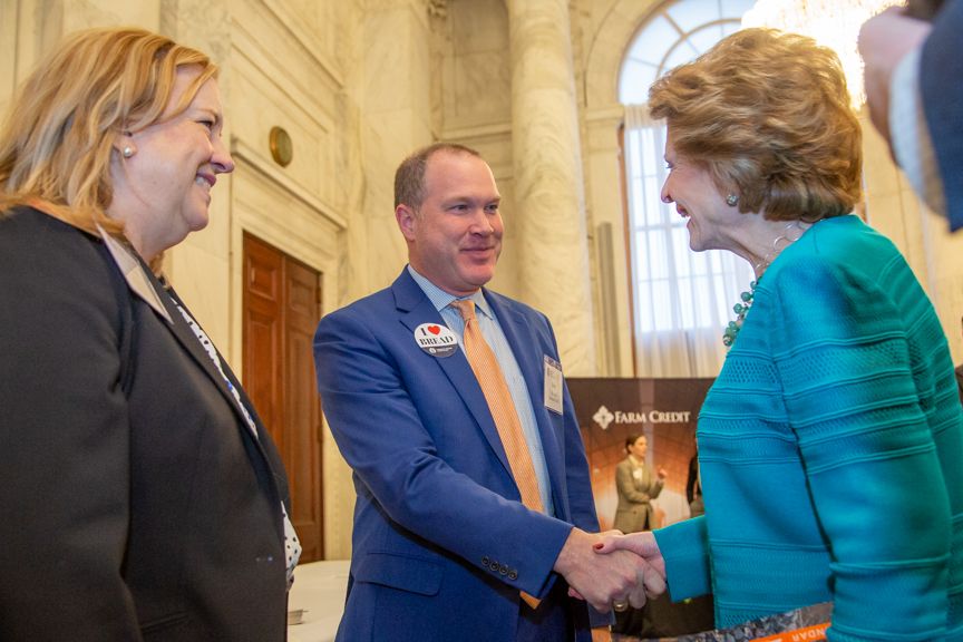 AmericanBakers's tweet photo. Connecting with our wheat chain partners and Capitol Hill friends to talk #FarmBill and other policy priorities for the year. #wheat101 @SenStabenow @NAMAmillers @wheatworld @GrainFoods @WheatFoods @FMI_ORG @Better_Seed @uswheatassoc @GeneralMills https://t.co/N4bw1PDBQD