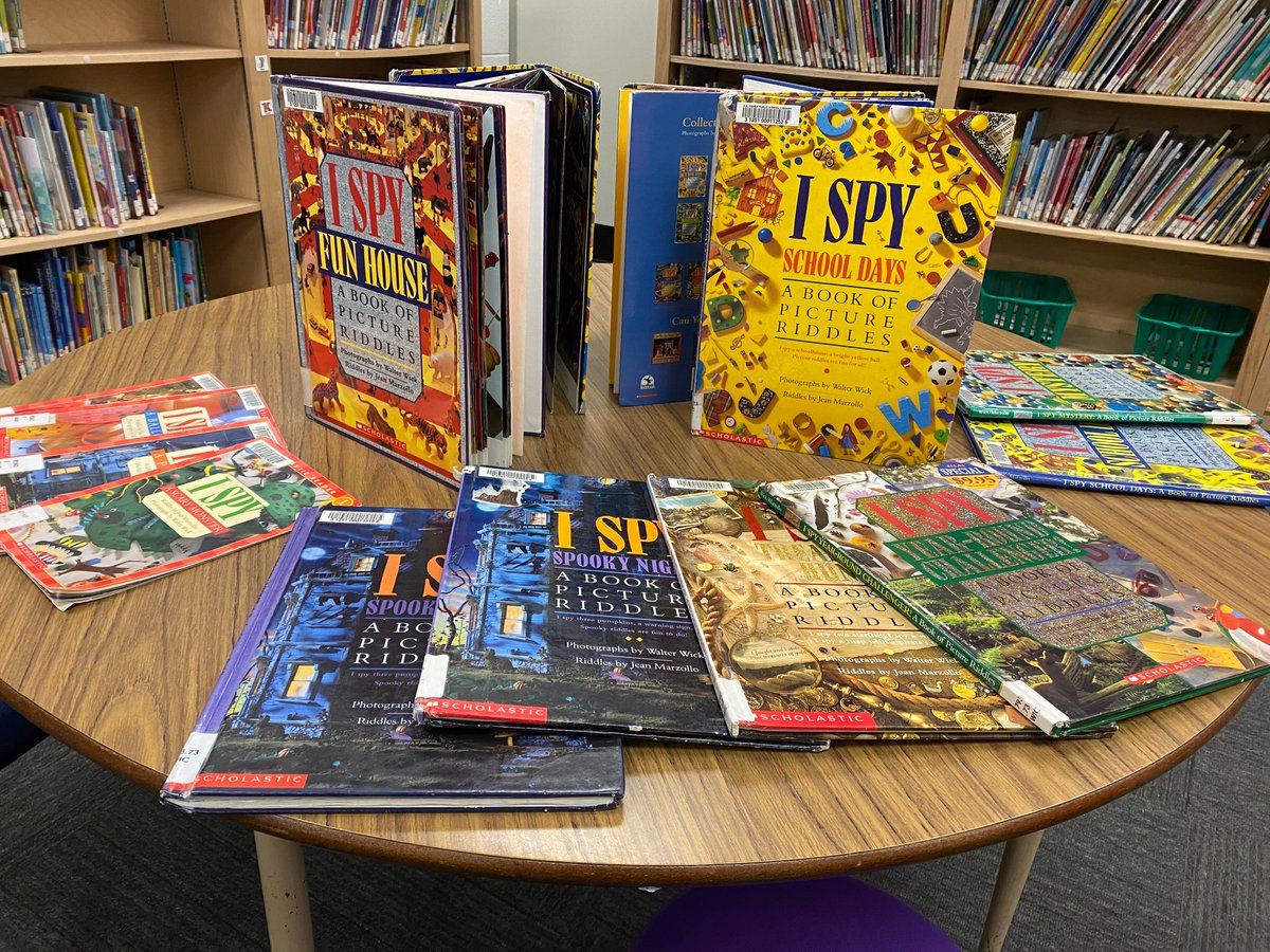 PAF_Library's tweet photo. Students are testing their visual memory and visual discrimination skills while working together to solve I-Spy challenges. Books, worksheets and a hands on I-Spy jar are keeping them challenged after book exchange.
@PAF_ps #libraryactivity #ISPY https://t.co/48nK26ErCW