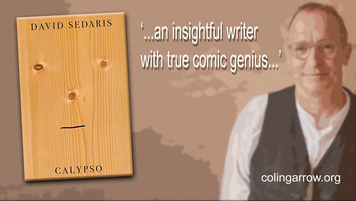 ‘Calypso’ by David Sedaris 'David Sedaris is an insightful writer with true comic genius.' buff.ly/3RvF3fK #humour