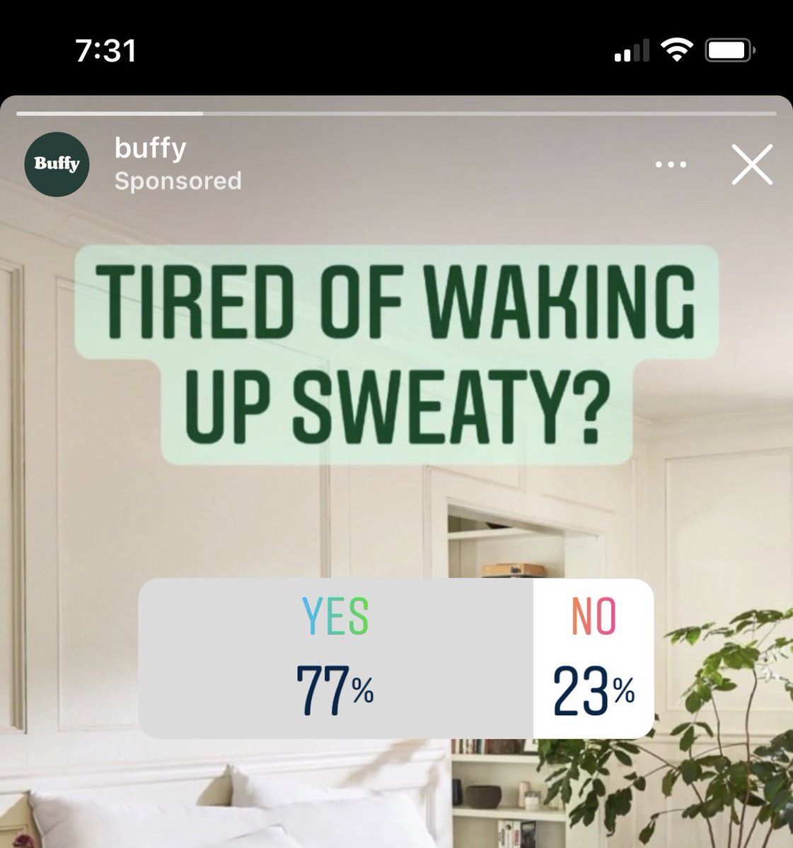 Dr_Grask's tweet photo. Pretty much daily I think about this ad on Instagram and the 23% of respondents who are absolutely serial killers. https://t.co/EF7CUlATcj