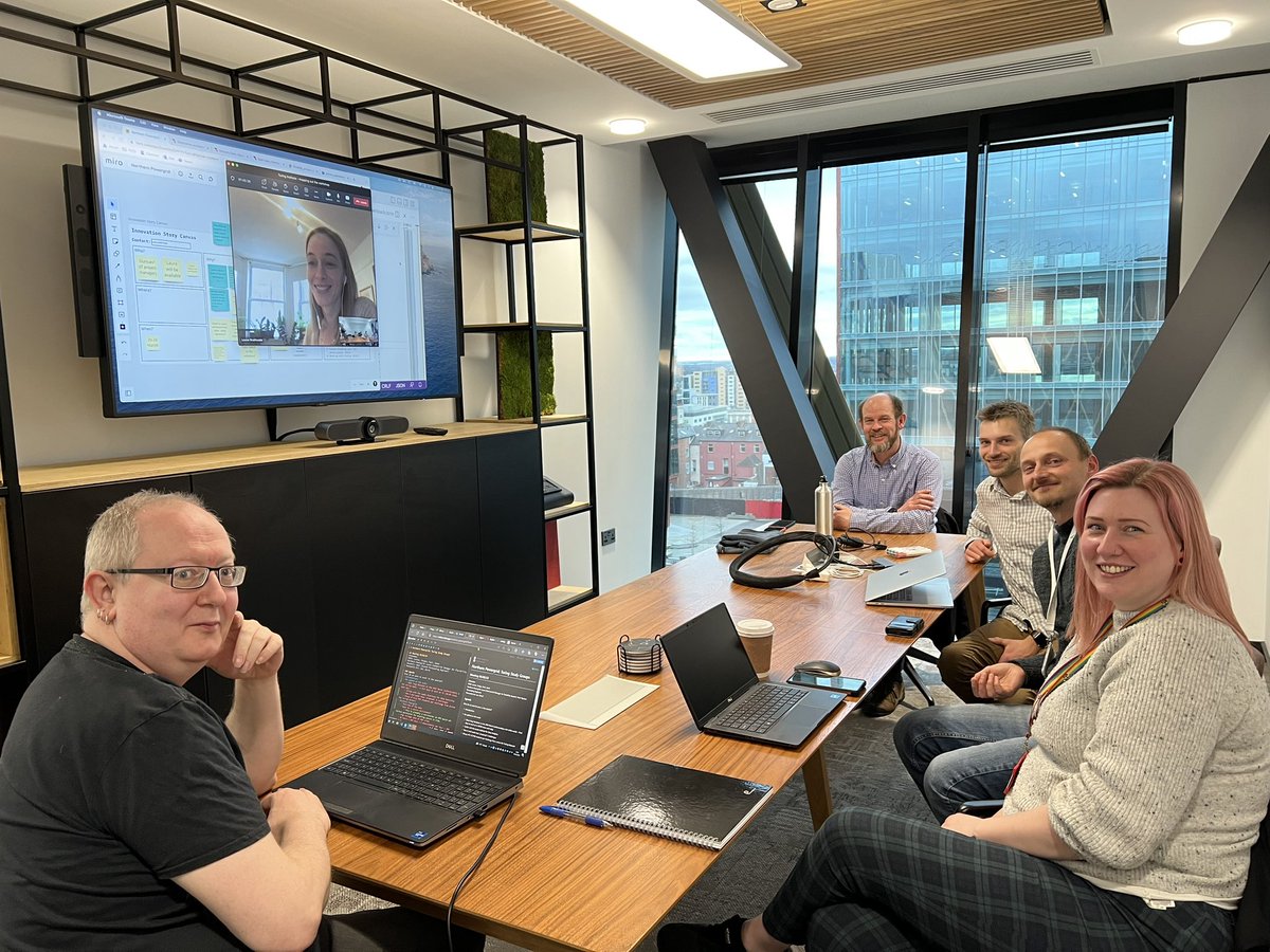L_Brown_'s tweet image. My colleague @aweladen and I had the pleasure of collaborating today on @Northpowergrid #data with @NewcastleData and @NICDATA in preparation of an exciting #STEMoutreach #datastudygroup with students and researchers from the @turinginst at the stunning @TheCatalystUK #innovation