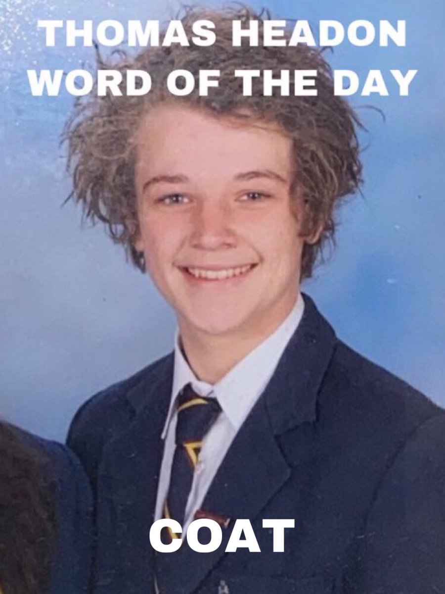 THwordday's tweet photo. thomas headon word of the day https://t.co/OuFScl1MtL