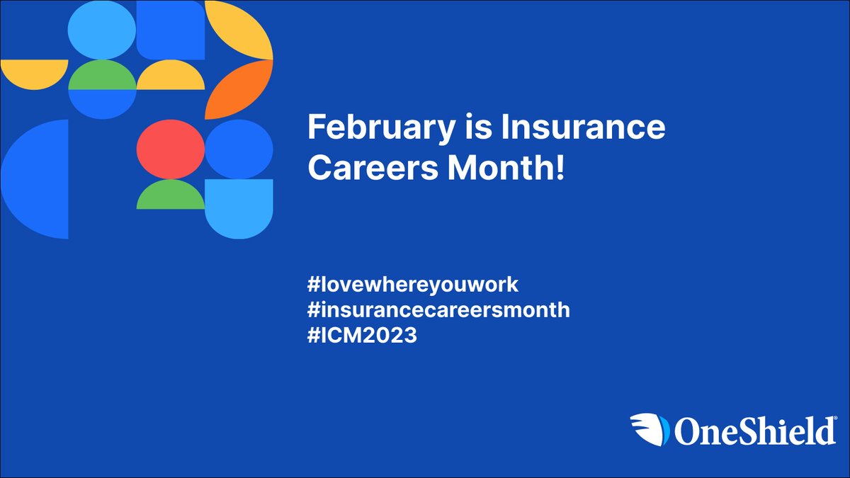 February #InsuranceCareersMonth is a collaboration highlighting strong career opportunities in #insurance. If you’re enthusiastic, self-directed, & motivated to grow, we hope you’ll find your next career with @OneShield

bit.ly/3jv5Ufq

#MoveBeyond #lovewhereyouwork