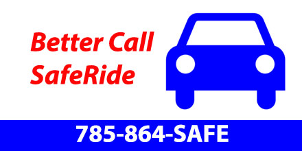 KUJBS's tweet image. Not sure you should get behind the wheel right now? #KUSaferide has your back! And they stay up till 2:30 am.