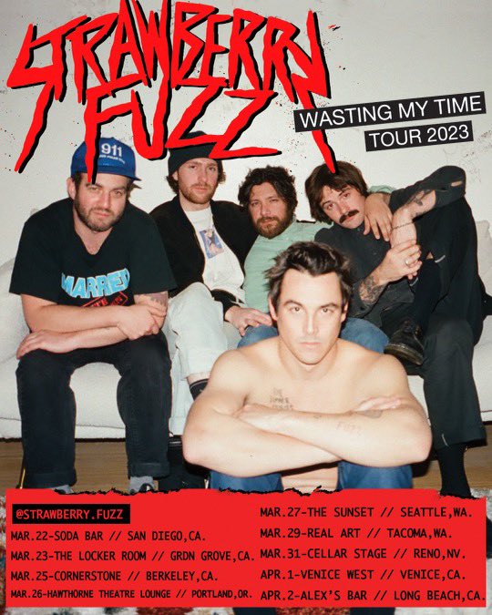 West coast tour! Let’s rip!