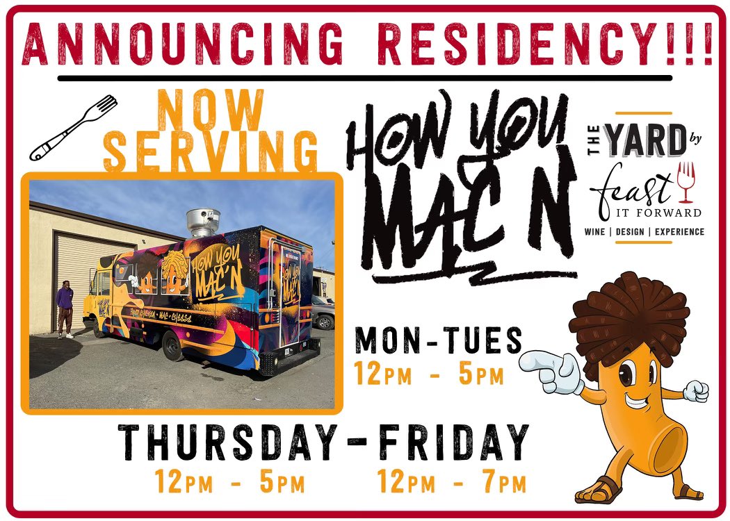 New Residency at <a href="/FeastitForward/">FeastitForward</a> in #Napa #CA