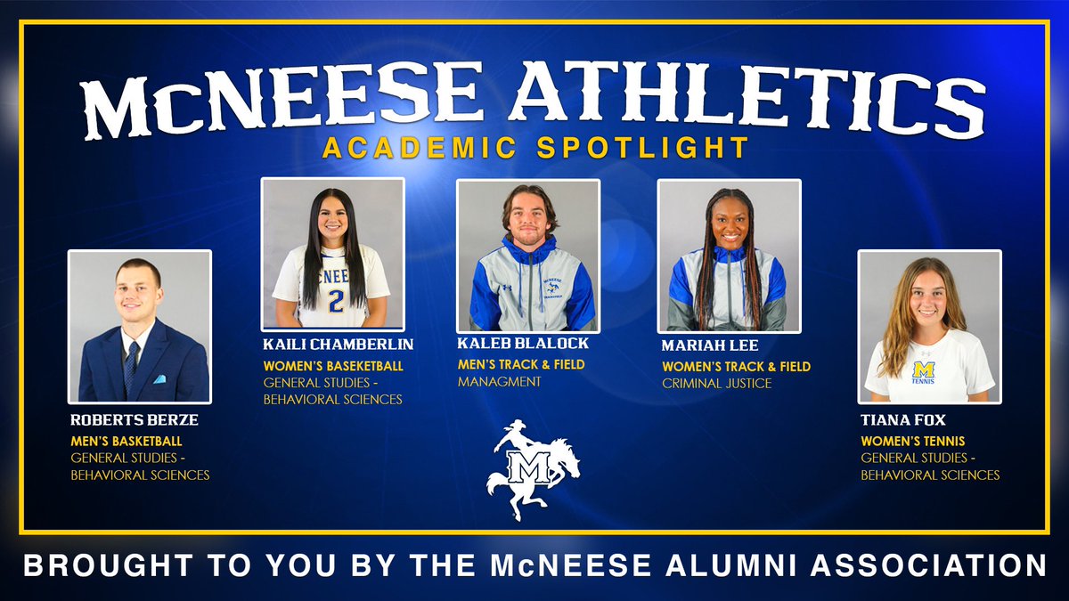 Poke nation- help us give a round of applause to this months Spotlight Athletes! These 5 have done a fantastic job in the classroom to start the spring semester!!! Great job Pokes! 

#GeauxPokes 🤠📚