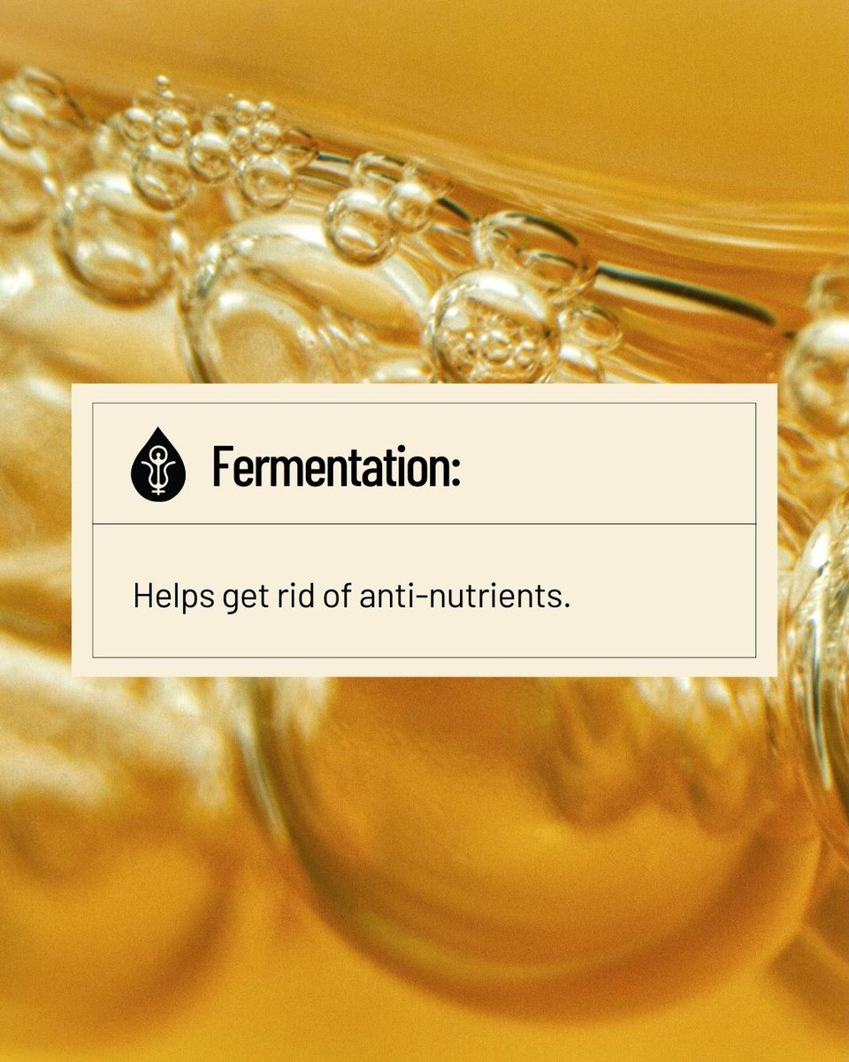 Many grains, beans, nuts and seeds contain phytic acid, which interferes with our ability to absorb nutrients. Fermentation helps get rid phytic acid, which makes it easier for our bodies to access those vitamins and minerals! #NowYouKnow

livingalchemy.ca/pages/fermenta…