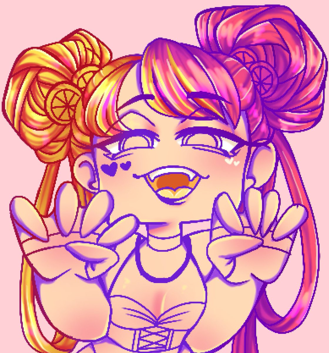 Sticcubus's tweet image. I think im finding a hair shading style that I really like
Rending has always eluded me so this feels like a great step forward for myself

#pinklemonade #lemon