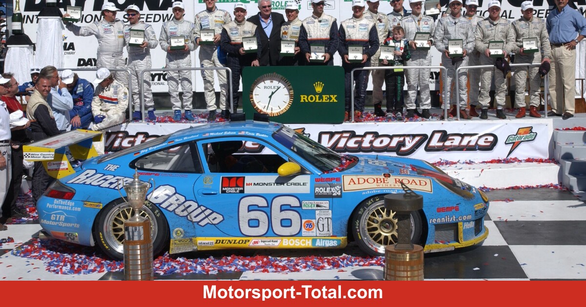 24h Daytona 2003: Wie ein Porsche 911 GT3 RS die Prototypen schlug #IMSA #Grandam #Porsche <a href="/PorscheRaces/">Porsche Motorsport</a> <a href="/Timo_Bernhard/">Timo Bernhard</a> <a href="/JBergmeister/">Jörg Bergmeister</a> !B mst.site/r7882