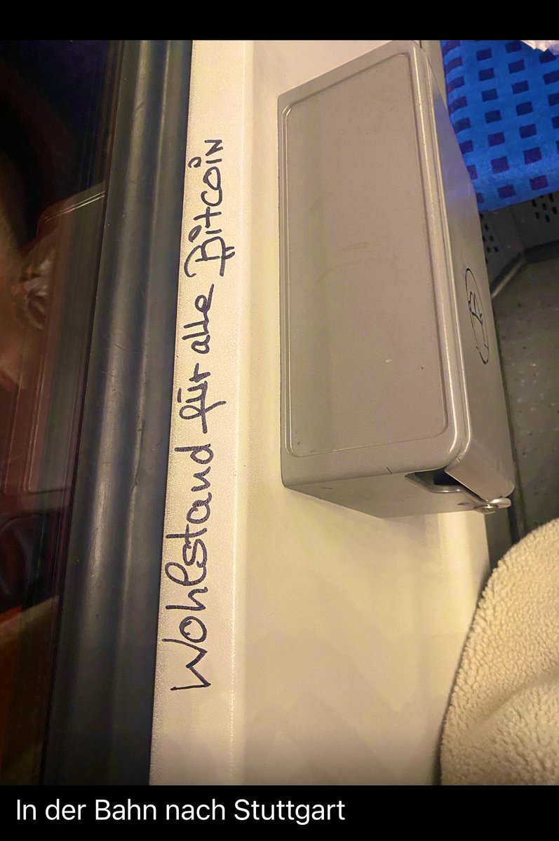 …. ev nicht für alle aber für die die den Sinn und Zweck verstanden haben und in sich selber investieren #Bitcoin #Wohlstand