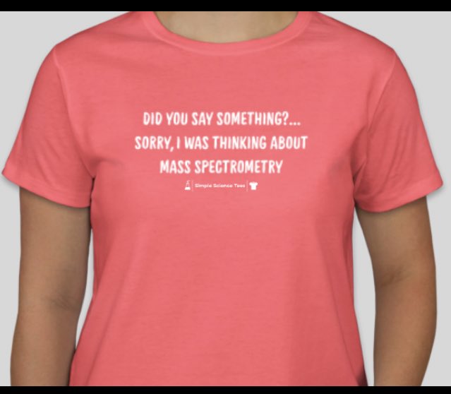 SimpleScienceTs's tweet photo. #TeamMassSpec! Trying to clear out our Mass Spec shirt inventory!
‼️ ALL Mass Spec shirts on sale for only $9.99! ‼️
https://t.co/dMN2KIuIto
Many more color options on our site!
#chemtwitter #massspectwitter #massspec #biochemtwitter #HRMS #MS #LCMS #GCMS #massspectrometry https://t.co/Ma1ALjpYjZ
