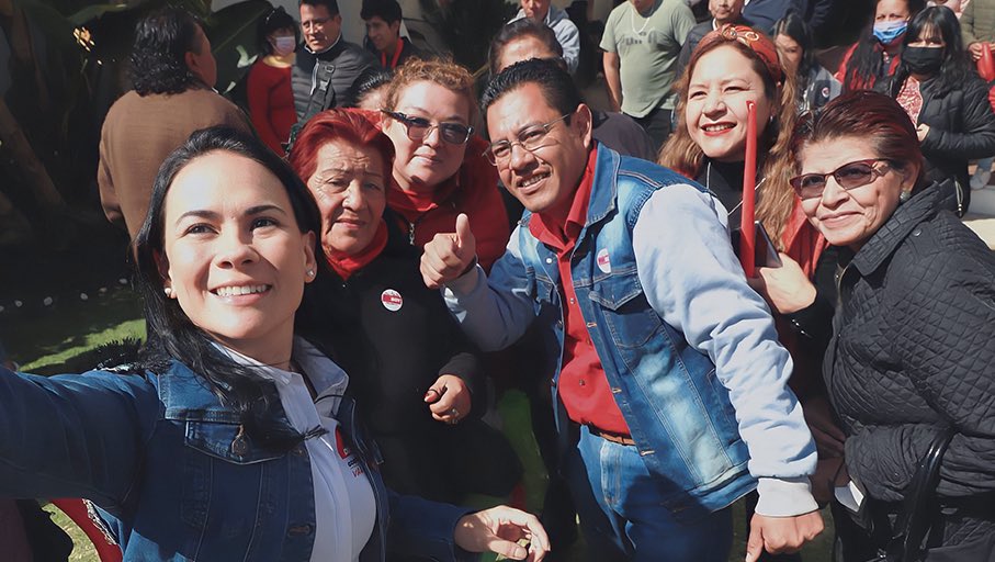 Tenemos mucho amor por las familias y la tierra que nos vio nacer. Las y los simpatizantes #ValientesComoTú y como yo hacemos que los cambios sucedan. #AleDelMoral #Tepetlixpa