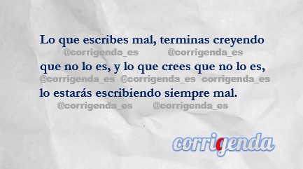 corrigenda_es's tweet photo. Para muchos #escritores y #autores #independientes su mayor #hallazgo es #encontrarse consigo mismo. Sin embargo, a veces #ocurre que lo que #escribimos mal, #creemos que no lo es.
#IARTG #COL #MEX #ARG #CHL #PRI #ECU #VEN #PER #URY #GTM #CRI #SLV #HND #BOL #NIC #PAN #PRY #ESP https://t.co/VHq9M6JRIe