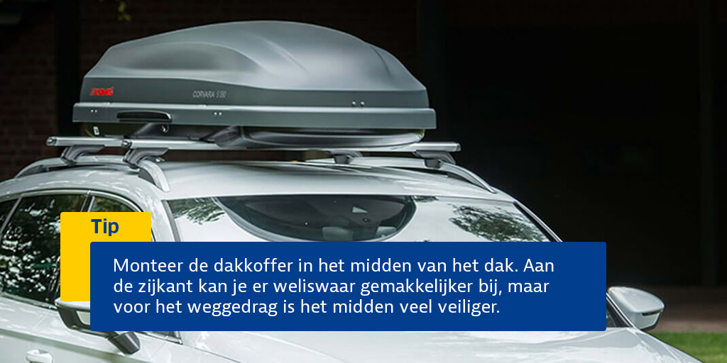 Anwb on twitter gebruik je een dakkoffer doe er dan lichte spullen