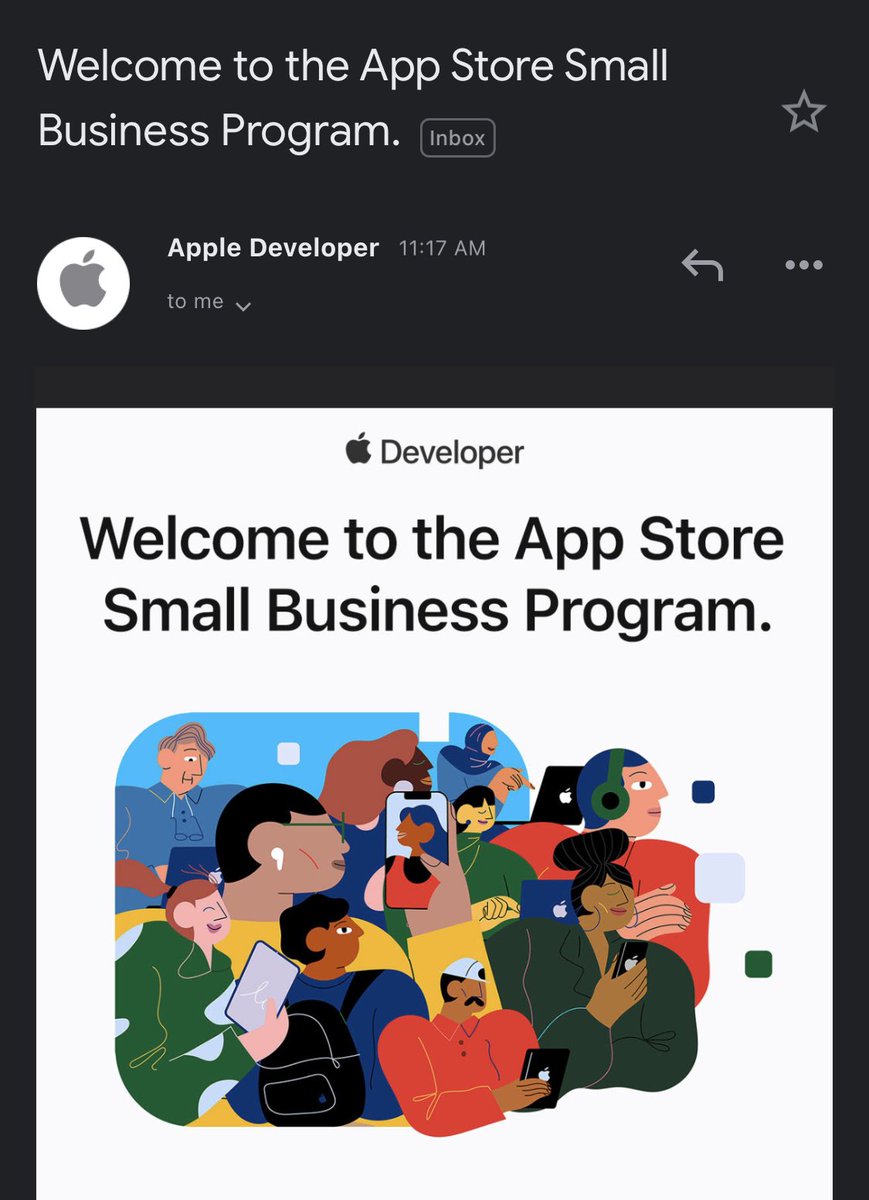 suziebytes's tweet image. Yay!!! 🥳
I’m part of the cool kids club now!🤗
.
.
.
#buildinpublic #appledeveloper #appstore #smallbusiness #takemymoney