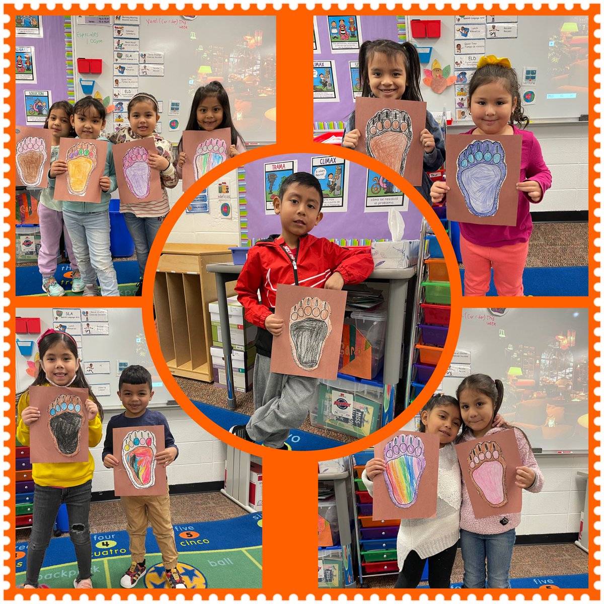 MrGarciaVV's tweet photo. Finished our lesson on animals and their environment. Check out this amazing bear claws!! #bilingualkindergarten #beartastic #animals https://t.co/JnHyAbYaaG