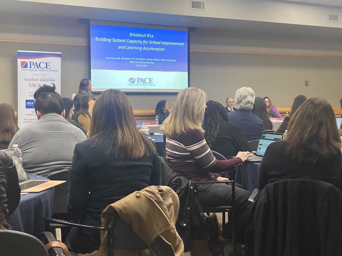 Attending an incredible breakout session focused on building capacity for school improvement <a href="/edpolicyinca/">PACE</a>’s annual conference