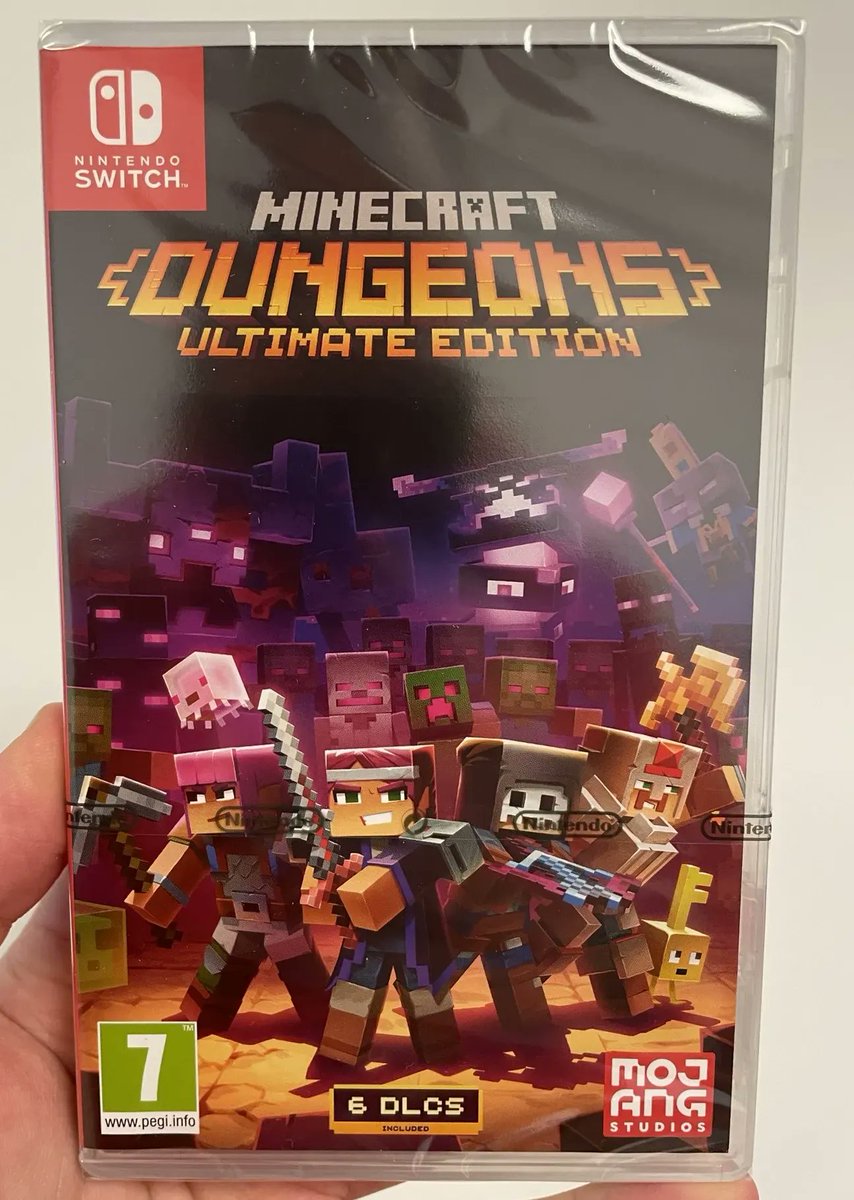 gamesoldsep's tweet photo. It's competition time! For a chance to win Minecraft Dungeons - Ultimate Edition (Nintendo Switch) simply Retweet, Like, &amp; Follow. UK residents only :- ) #GSS #Minecraft #NSW #Competition #Giveaway #Freebie #Mojang #NintendoSwitch #nintendo Ends Monday 6th February @ 9AM. https://t.co/kzcAOLNHIU