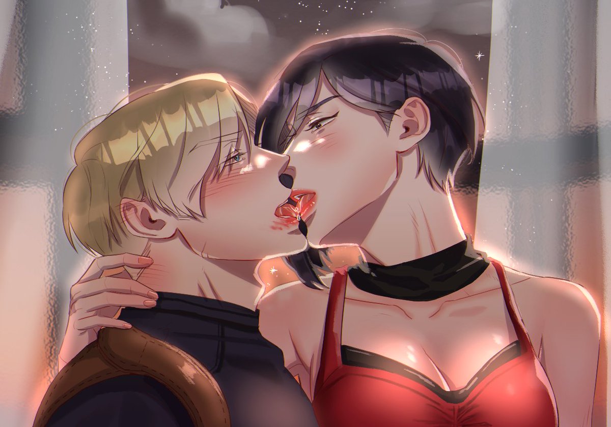 YUME_83game's tweet photo. #aeon #AdaWong #LeonKennedy 
요즘 눈여겨 보는 컾링>< 색칠한 그림을 안 그리니까 감 다 잃어서 어려웠음.... 응...... https://t.co/a36OBF4K7H