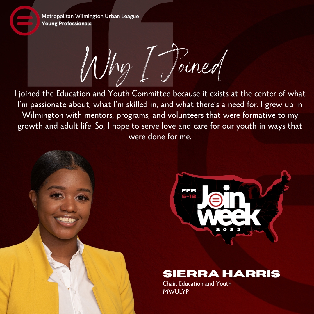 MWULYP's tweet image. Sierra Harris, our Education and Youth Chair, shares why the committee is important to her and how she plans to support the youth in the community. Check out more of what we do and see us in action next week during #JoinWeek2023 linktr.ee/mwulyp

#OneMissionOneMovement