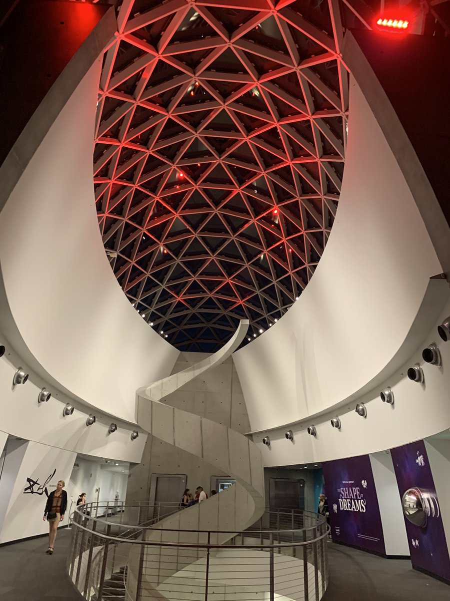 TheDali's tweet photo. In support of #HeartMonth, we're celebrating #NationalWearRedDay by lighting our building red.
#TheDali #TBGoRed https://t.co/3DuLe1CbHn