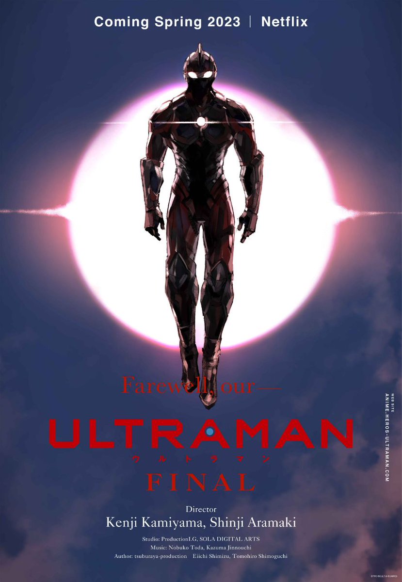 IncomingTimes's tweet photo. 🔥#ULTRAMAN — Netflix Japanese Anime Series Season 3 The Final Season Coming To #NETFLIX Worldwide in #Spring 2023 !!
Also Netflix was Developing a new 'Ultraman' CG animated film with Tsuburaya Productions and ILM since 2021. There is no latest update on it currently. https://t.co/4Qyfc2UeM4