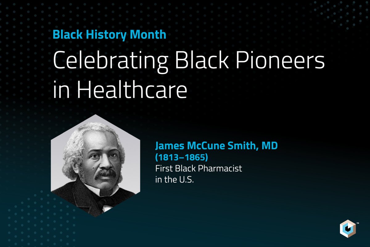 KomodoHealth's tweet photo. This #BlackHistoryMonth, the Komodo team will be celebrating Black pioneers in science — who are too often overlooked in the history of healthcare. 

Today, we are highlighting James McCune Smith, M.D. and all he contributed towards #HealthEquity research. https://t.co/dA2eRdCBqv