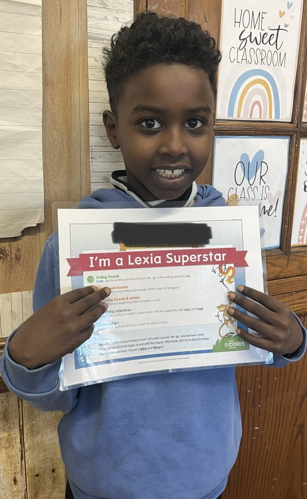 Three Lexia Superstars 🌟 to wrap up the week! <a href="/gecdsbmariners/">Marlborough P.S.</a> <a href="/LexiaLearning/">Lexia</a>