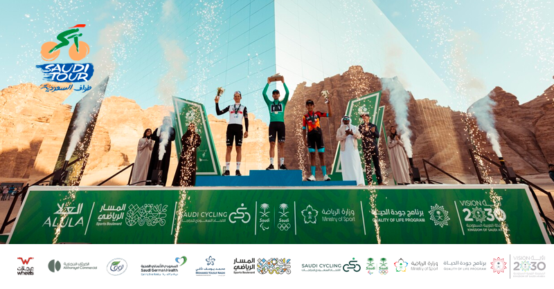 Congratulations to all those who took part in @thesauditour 2023 in #AlUla! We are thrilled to announce that the overall winner of the tour is @Rguerreiro94 and the winner of Stage 5, Simone Consonni. Well done to all those who take podium places after 5 stages!

#ExperienceAlUla