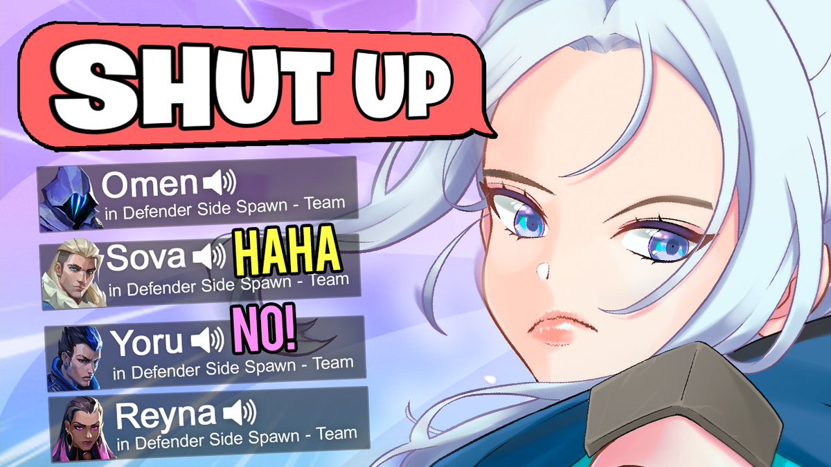 THE AVERAGE VALORANT EXPERIENCE..

youtu.be/FcBkBnnjgB0