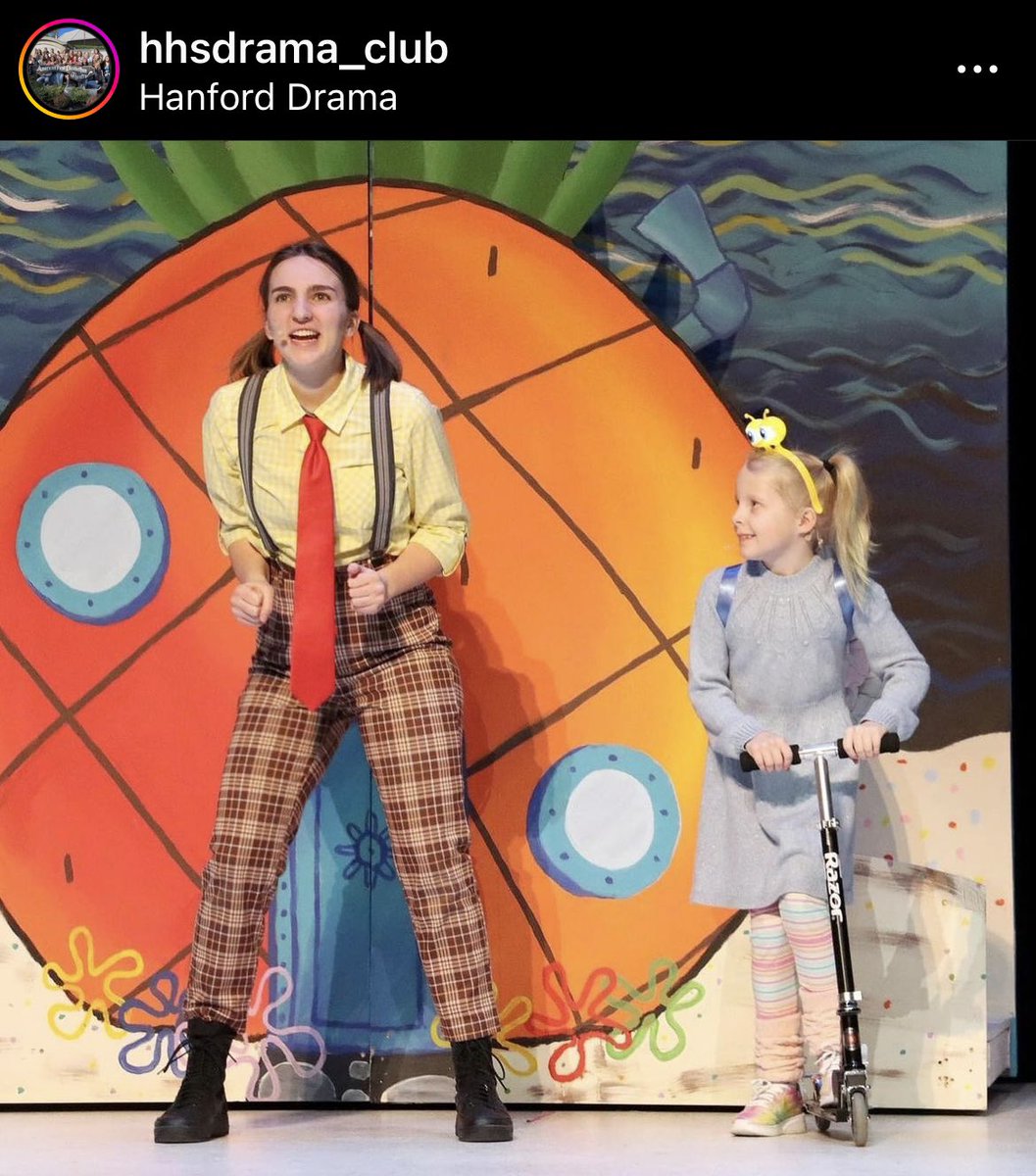 Happy opening night to Richland High School’s “A Gentleman's Guide to Love and Murder” and Hanford High School’s “The SpongeBob Musical”!