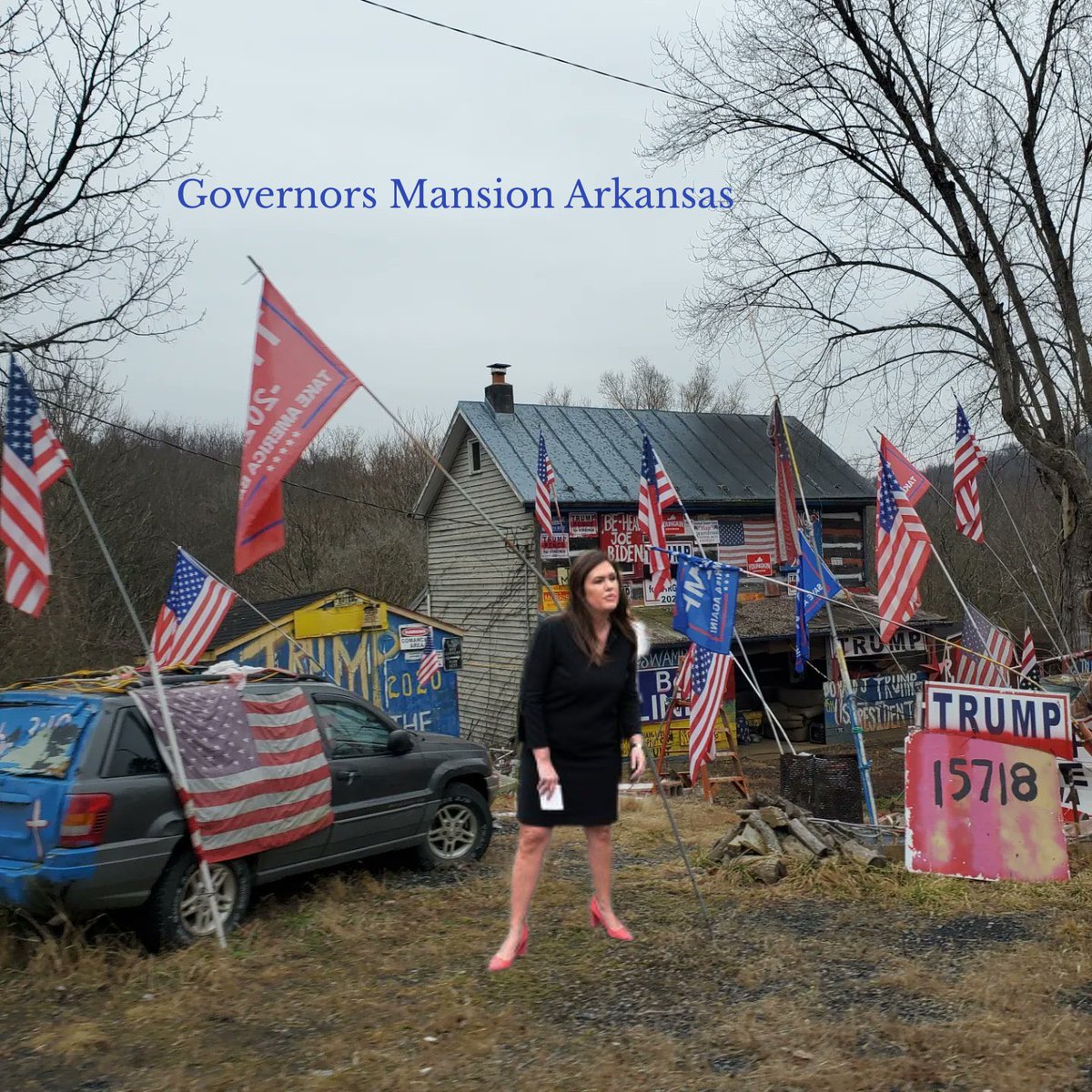 BingBingBong500's tweet photo. @nathaliejacoby1 Arkansass
Before that happened it was a tight race but you simply can’t be worse than that.
#Huckabitch #SarahSlanders
#Huckabooboo https://t.co/GVeCpxPPun