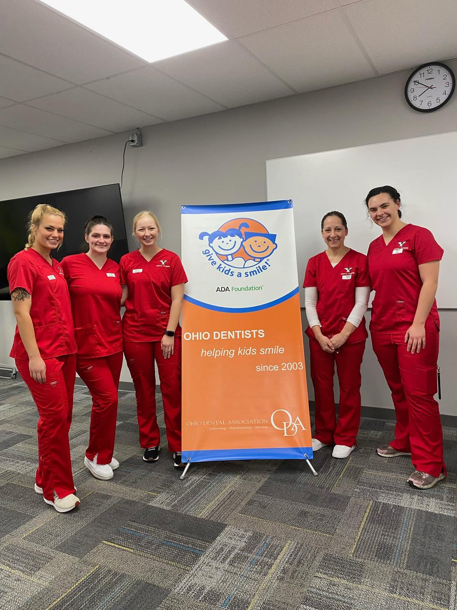 OhioDentalAssoc's tweet photo. Dental care being provided at @ChoffinCTC for Give Kids A Smile. 🦷🪥✨ #GKAS https://t.co/bZsTBe1UjL