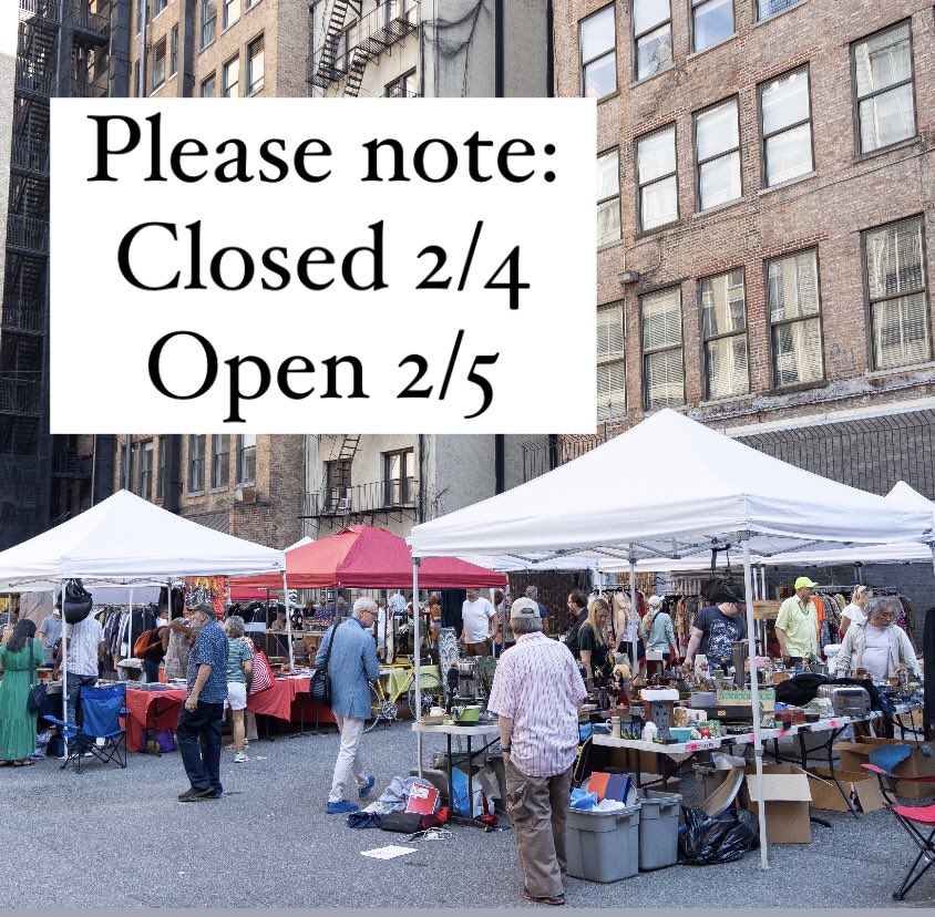 Brooklyn Flea tweet media