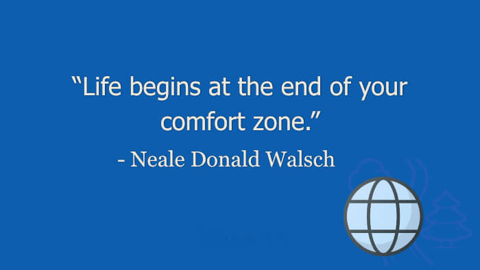 indyhayhay's tweet image. “Life begins at the end of your comfort zone.”
-Neale Donald Walsch
🌎  🌐 🌏
Enjoy ALL of the Profound Travel Quotes to Spark Your Sense of Wonder! 
via @ShayneFun 
shayne.fun/travel-quotes/ 
#ComfortZone #Funcomfortable