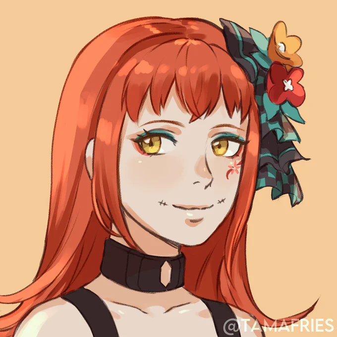 Panette from #FireEmblemEngage for ! Here she is smiling!! 