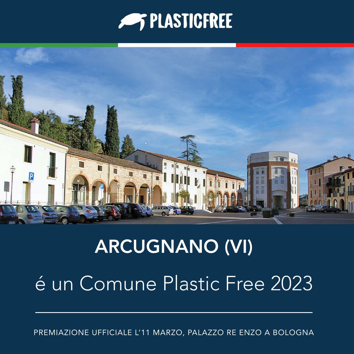 Arcugnano (VI) è Comune Plastic Free 2023 👏

@ComuneArcugnano 

#plasticfree #comuniplasticfree