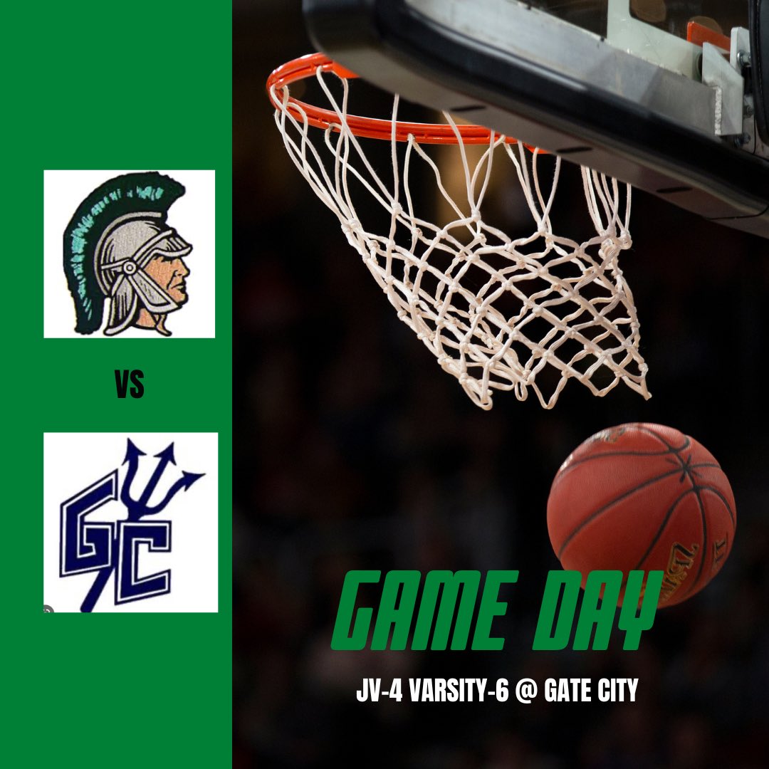 Game day @ Gate City!! Jv begins at 4 and Varsity begins at 6!