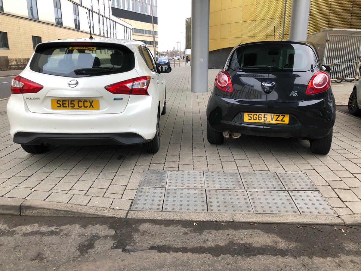 david_mccallum's tweet photo. @ScotGovFM  could you pass some meaningful legislation to protect disabled access rights, disabled bay parking in all places (public and private). My son trying to reach a clinical trial at the QEUH every month! No one deals with complaints and tickets are not enforceable. https://t.co/tc66fwf7n3
