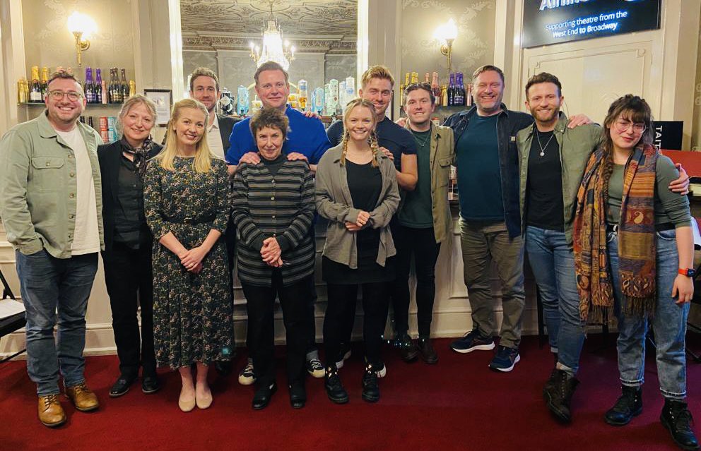 McBrydeRyan's tweet photo. #PiecesOfString 2023 

Such a pleasure to work with this dream team again this week
@GusGowland @globalmusicals 
@craigmather @joelharperjacks @lauren9hall @ella_dunlop  @carol_starks @freddieking__ @Silas_Barke @paulhbtmusic 
#marilyncutts 

#newmusicals #mercurytheatre https://t.co/GcyWj88k3J