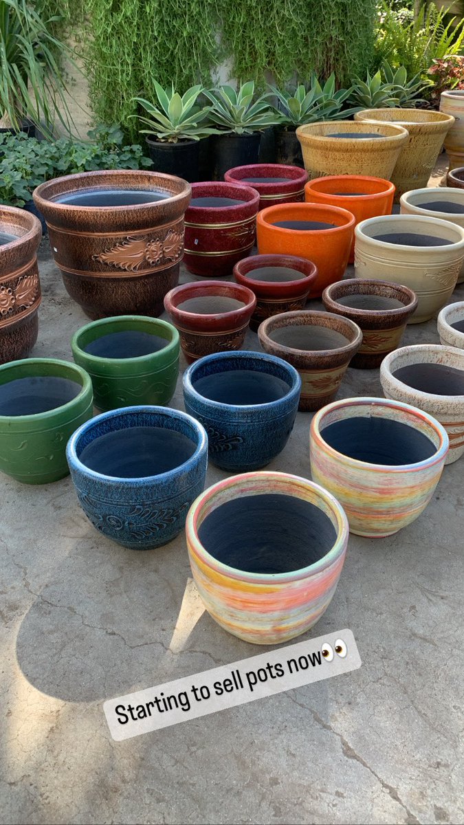 aaguileralefty1's tweet photo. Clay pots available at Ayalas Nursery! https://t.co/qiYmTsOqJU