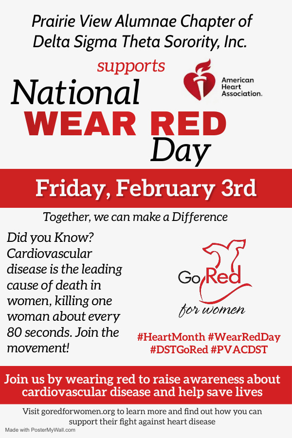 pvadst's tweet photo. It’s National Wear Red Day !!! PVAC is Wearing Red to show our support and to continue the fight against cardiovascular disease!

Learn more at https://t.co/DgO4Xfy83K

#PVACDST #DST1913 #WearRedDay #GoRedForWomen https://t.co/j1LGMoAbHw