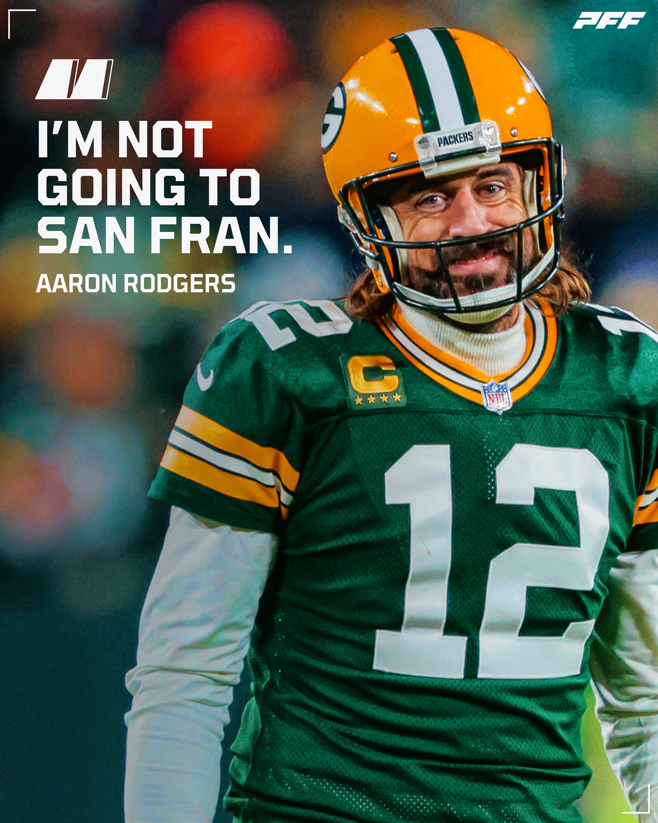 PFF Bet on X: Aaron Rodgers to the Jets? 🧐  / X