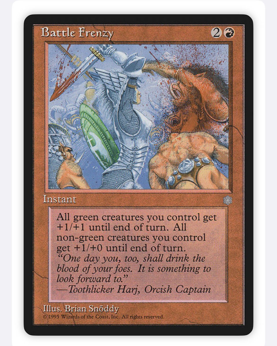 3rdWaveFinance's tweet photo. @TolarianCollege Stonecoil art depicts method of punishment that Vlad the Impaler preferred. He later became the inspiration for Dracula. Interesting videos on History Channel YouTube - one where doctors see if his claim of being able to keep victims alive was credible

Battle Frenzy is crazy too https://t.co/5ZUiv9yDfS