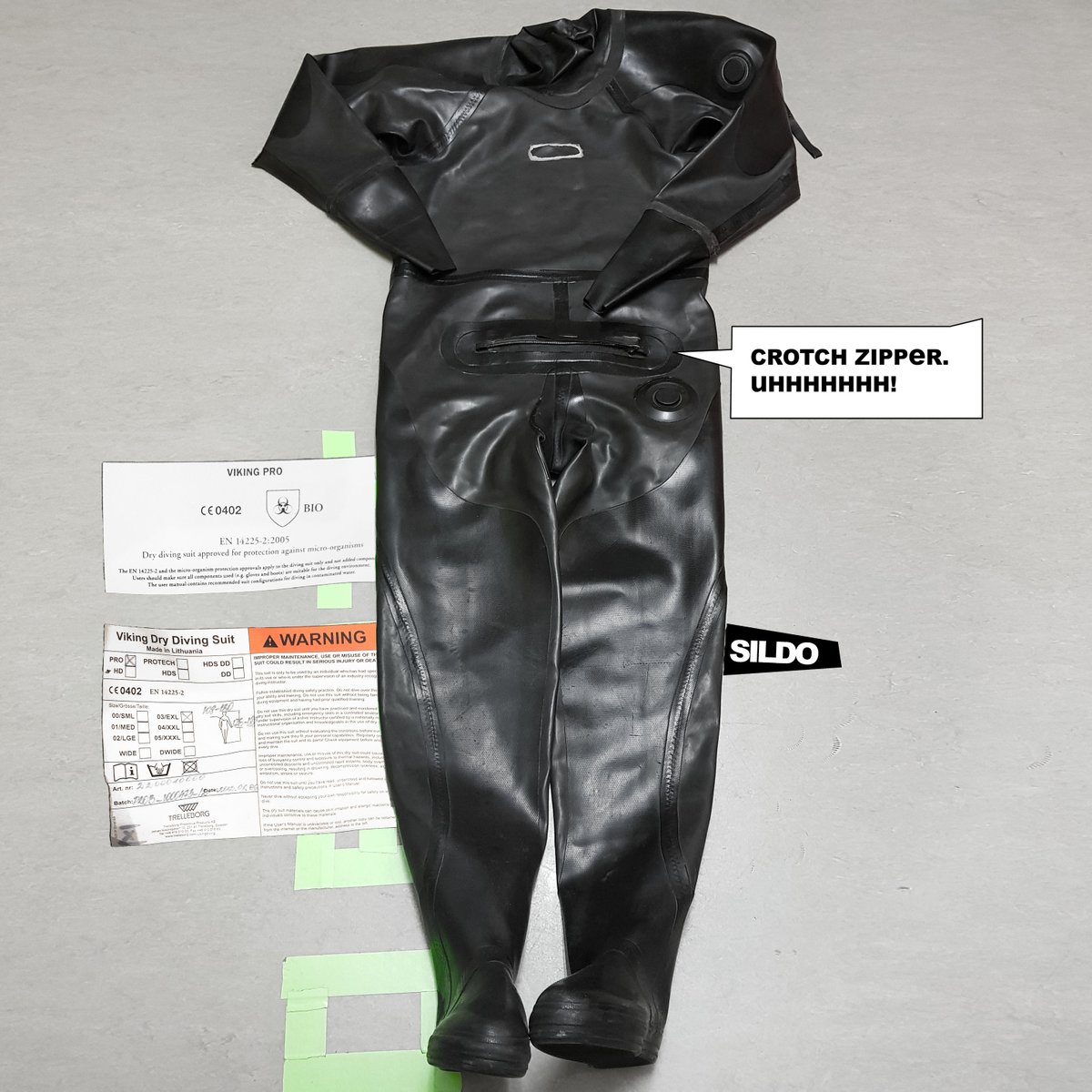 Sildo on Twitter "Look what I won at an online auction. A Biohazard