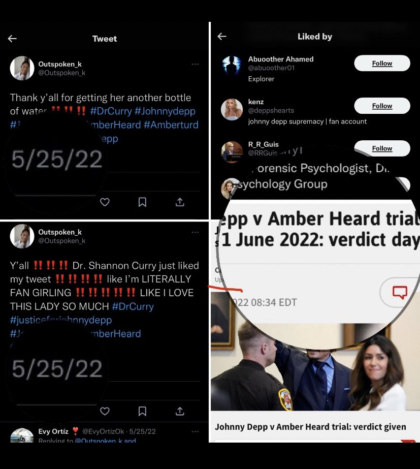 audio_visualz_'s tweet image. Olga, reminder THIS is what you asked me to prove: 

“Is there any way you can prove that the post was not liked AFTER THE TRIAL, but as soon as it was written?”
“And prove that this liking was done DURING THE TRIAL, not after. I also like old posts if I find them.”

And I did.
